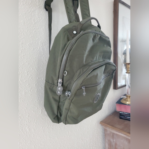 Kipling Seoul Backpack Jaded Green School Bag Travel $124 NWOT main image 7